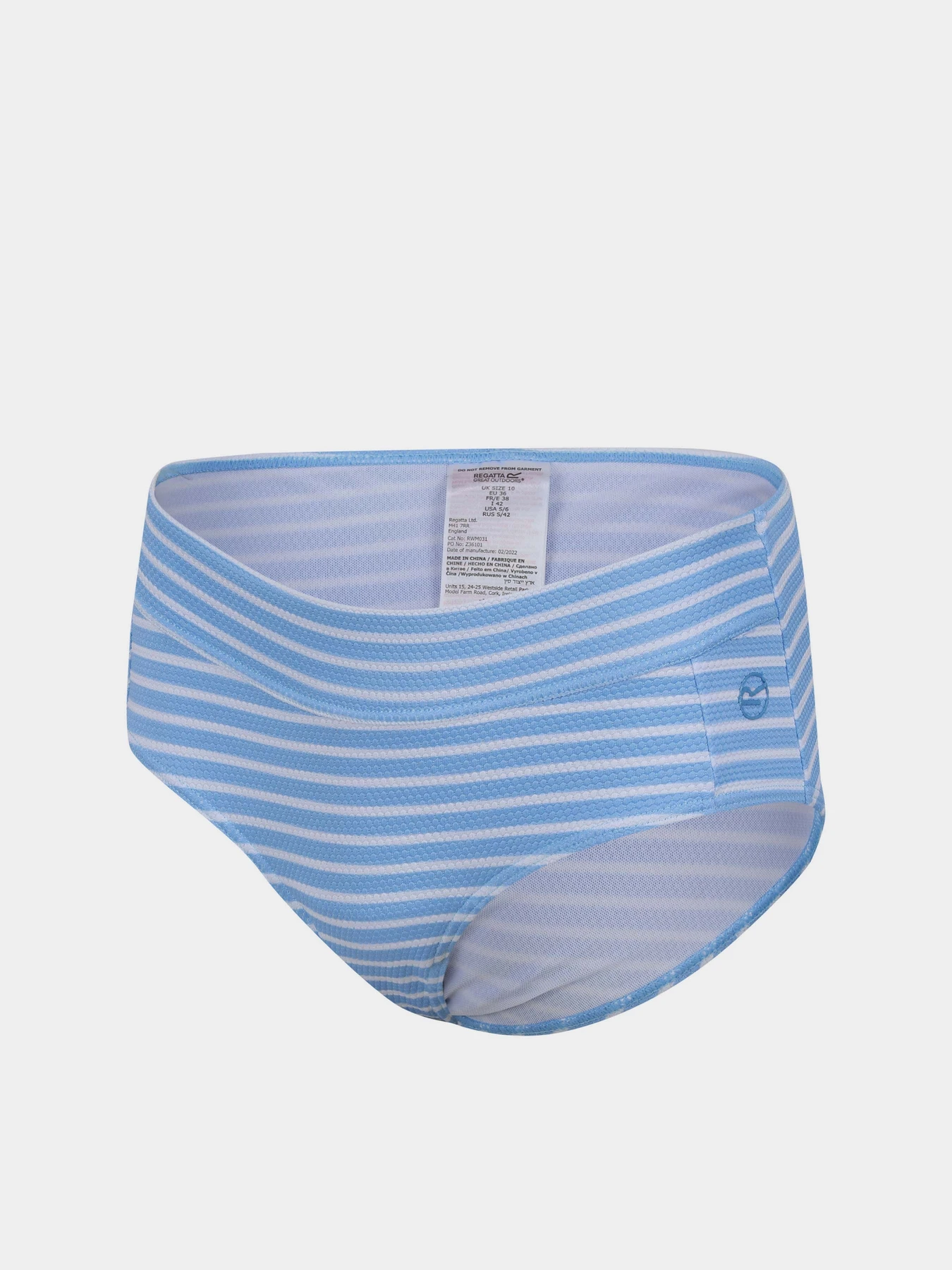 Одежда для пляжа Regatta Paloma Swim Brief модель RWM031-E6T Синій, білий Одежда для пляжа Regatta Paloma Swim Brief модель RWM031-E6T Синій, білий Фото
