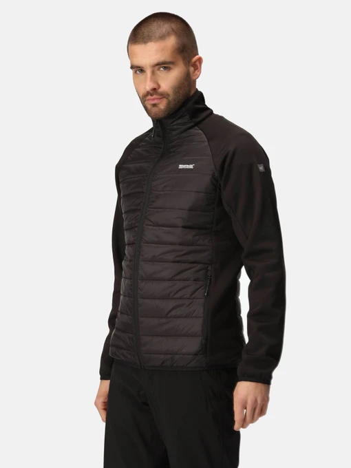 Куртки и дубленки Regatta Clumber IV Hybrid модель RMN226-800 Чорний Фото