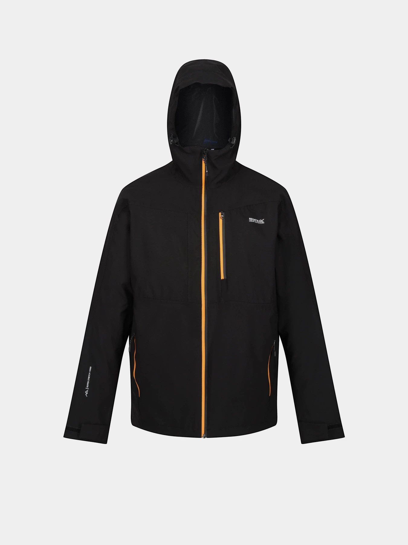 Куртки та дублянки Regatta Wentwood VIII модель RMP359-HZT Чорний Куртки та дублянки Regatta Wentwood VIII модель RMP359-HZT Чорний Фото