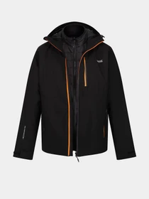 Куртки та дублянки Regatta Wentwood VIII модель RMP359-HZT Чорний Фото