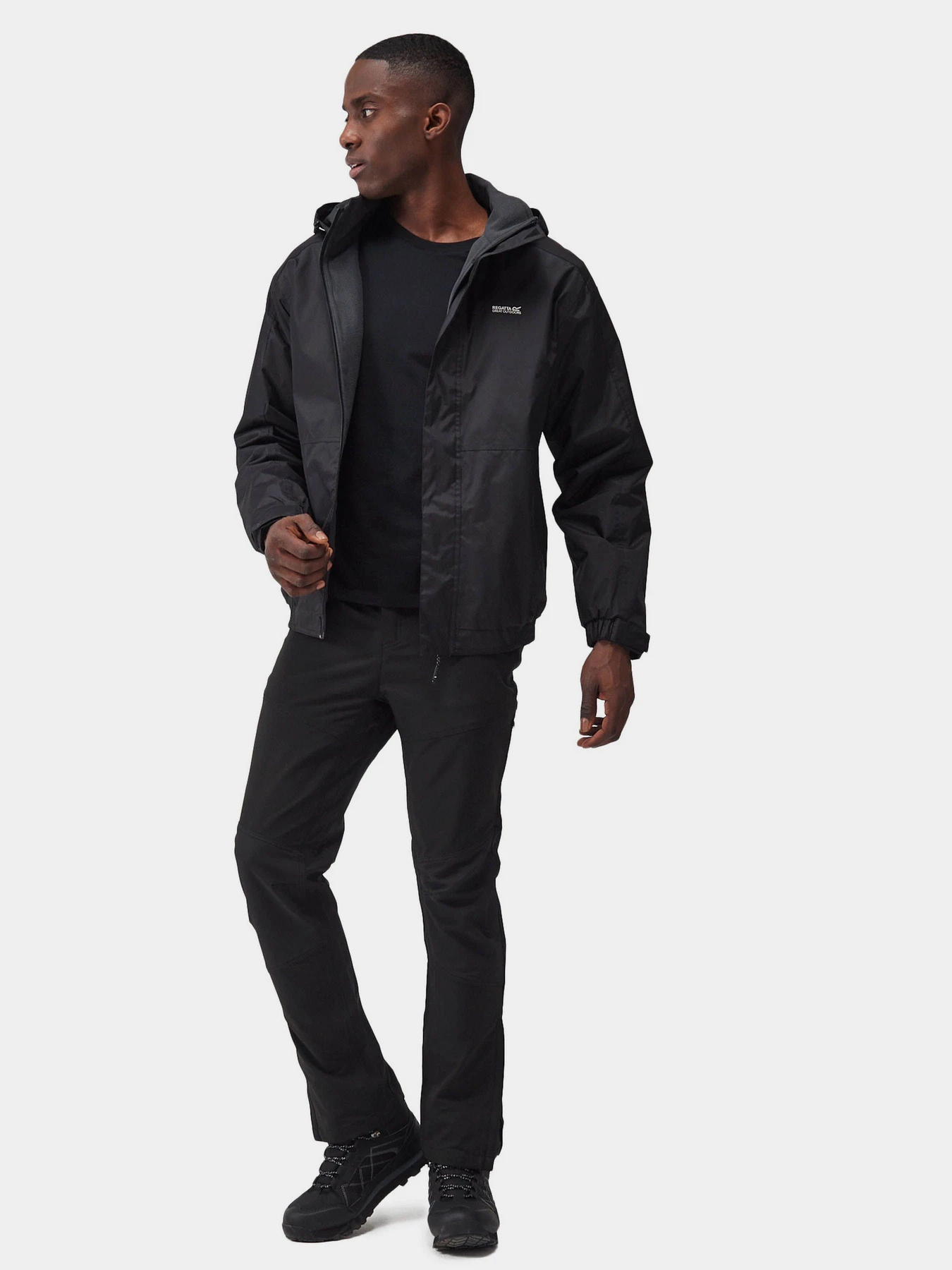 Куртки та дублянки Regatta Niviston модель RMP372-800 Чорний Куртки та дублянки Regatta Niviston модель RMP372-800 Чорний Фото