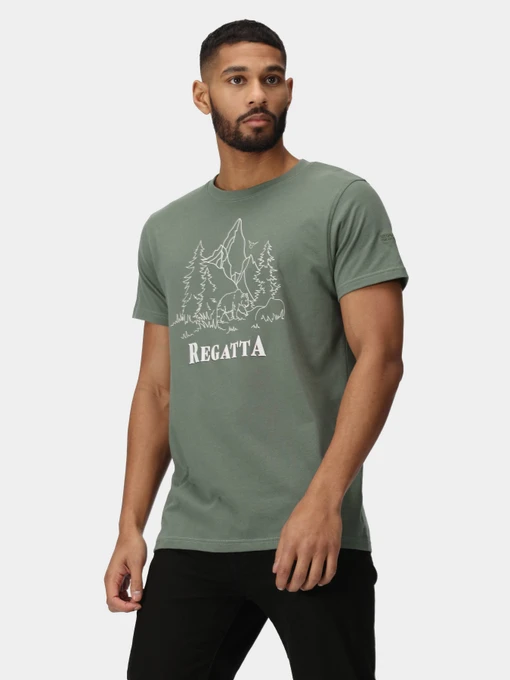 Футболки і поло Regatta Cline VII модель RMT263-U7Y Хакі Фото