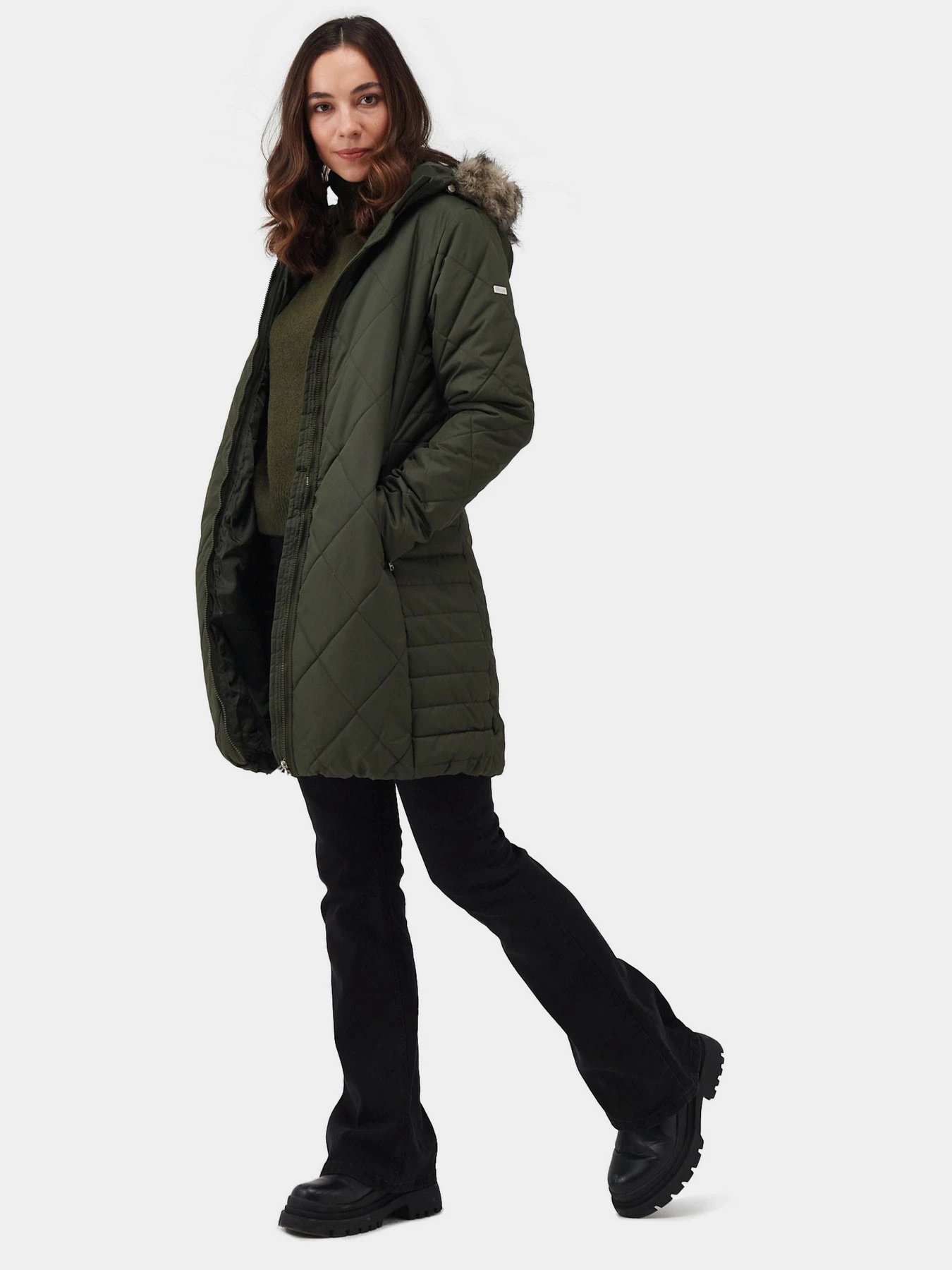Куртки та дублянки Regatta Fritha II модель RWN219-41C Хакі Куртки та дублянки Regatta Fritha II модель RWN219-41C Хакі Фото