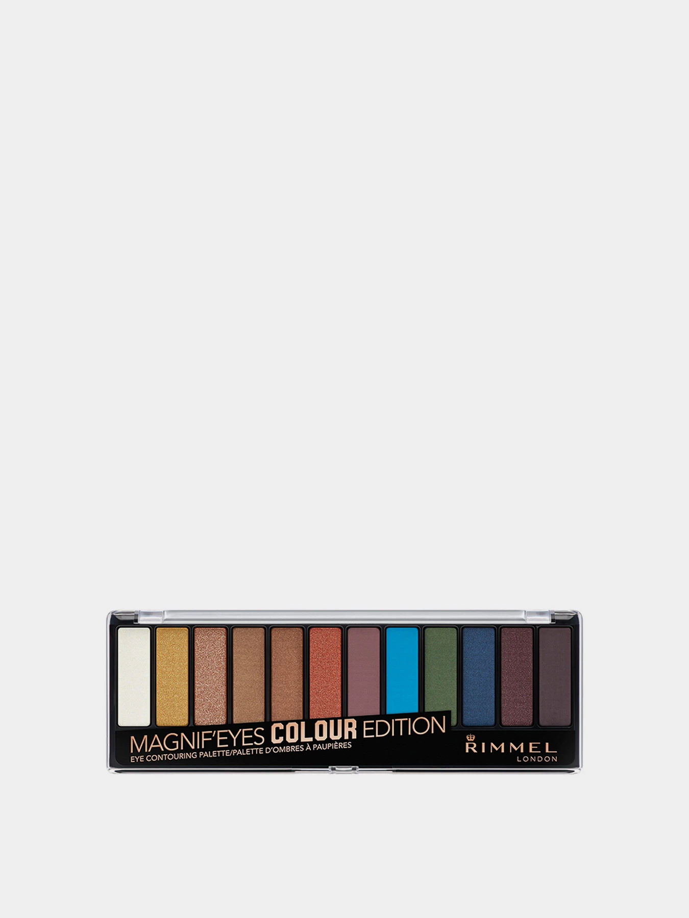 Палетка тіней для повік Magnif'Eyes Eyeshadow Palette Wow Edition RIMMEL модель 3614224525149 Палетка тіней для повік Magnif'Eyes Eyeshadow Palette Wow Edition RIMMEL модель 3614224525149 Фото