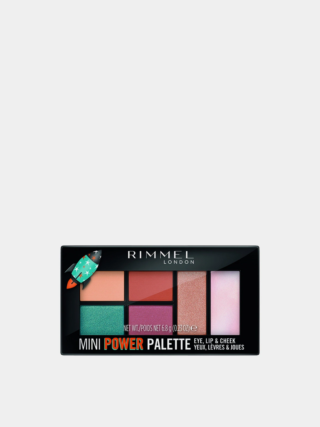 Палетка тіней 3в1 Mini Power Palette RIMMEL модель 3614228937436 Фото
