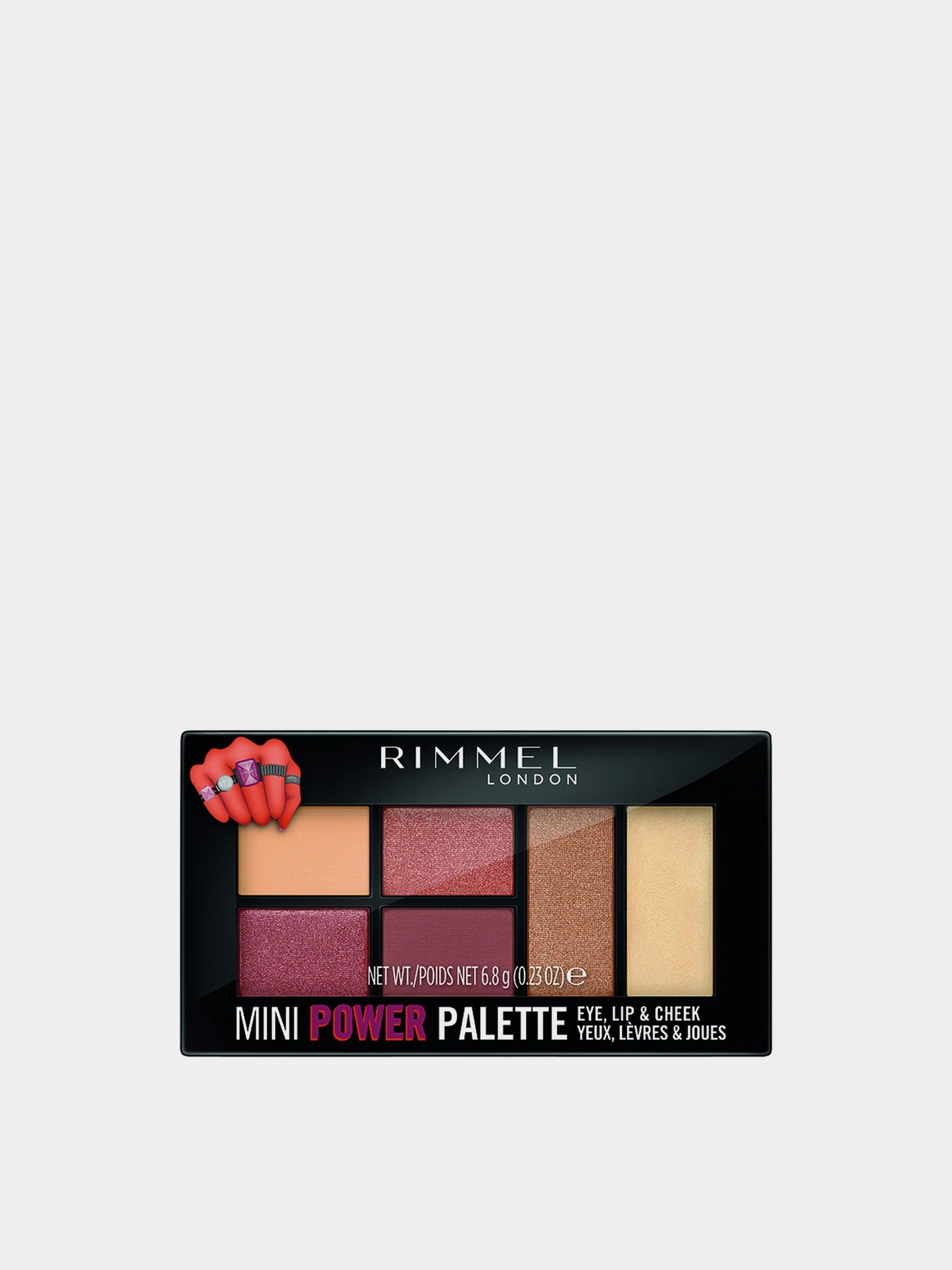 Палетка тіней 3в1 Mini Power Palette RIMMEL модель 3614228937474 Палетка тіней 3в1 Mini Power Palette RIMMEL модель 3614228937474 Фото
