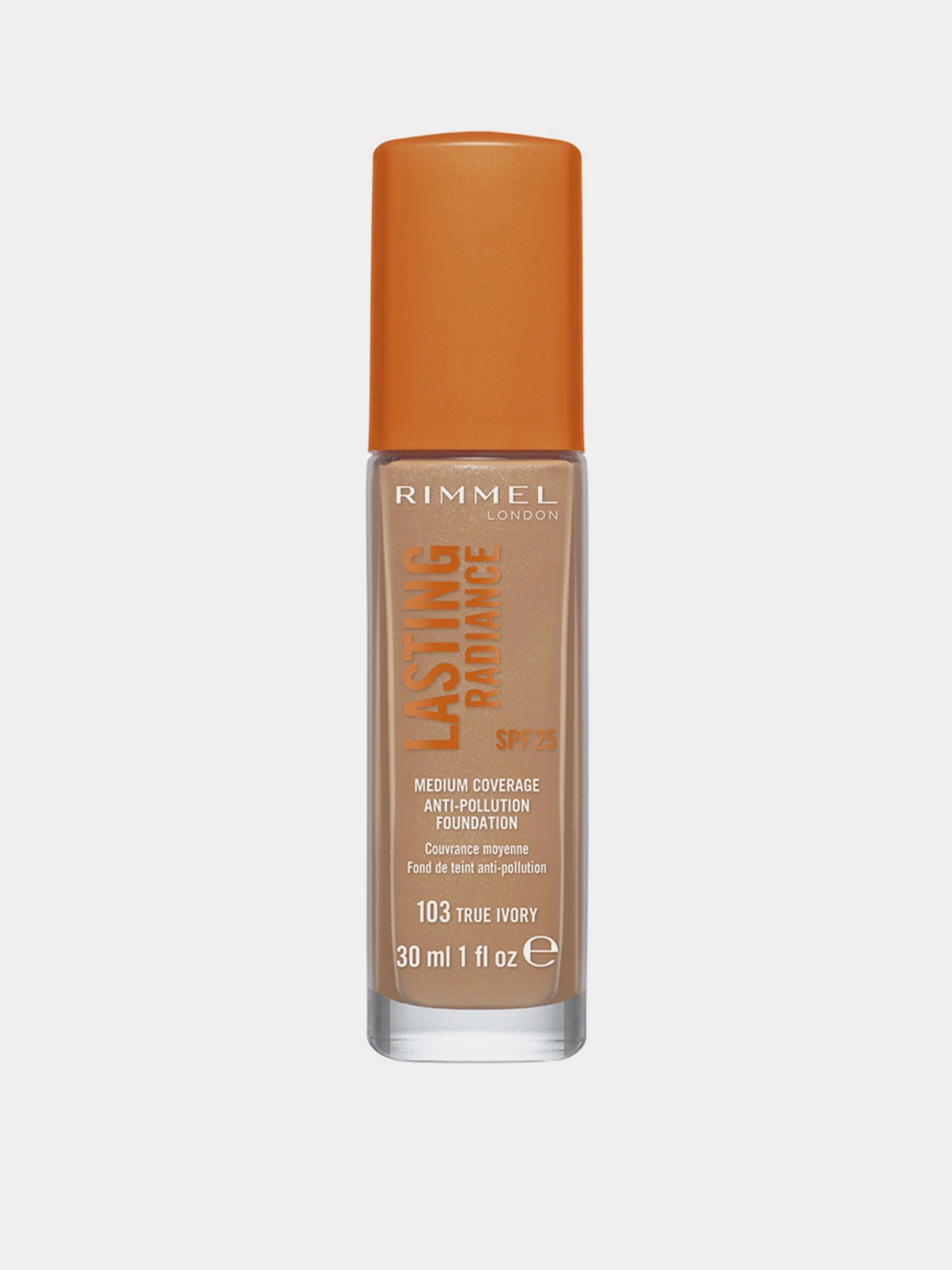 Основа тональная SPF 25 Lasting Radiance RIMMEL модель 3614226493668 Основа тональная SPF 25 Lasting Radiance RIMMEL модель 3614226493668 Фото