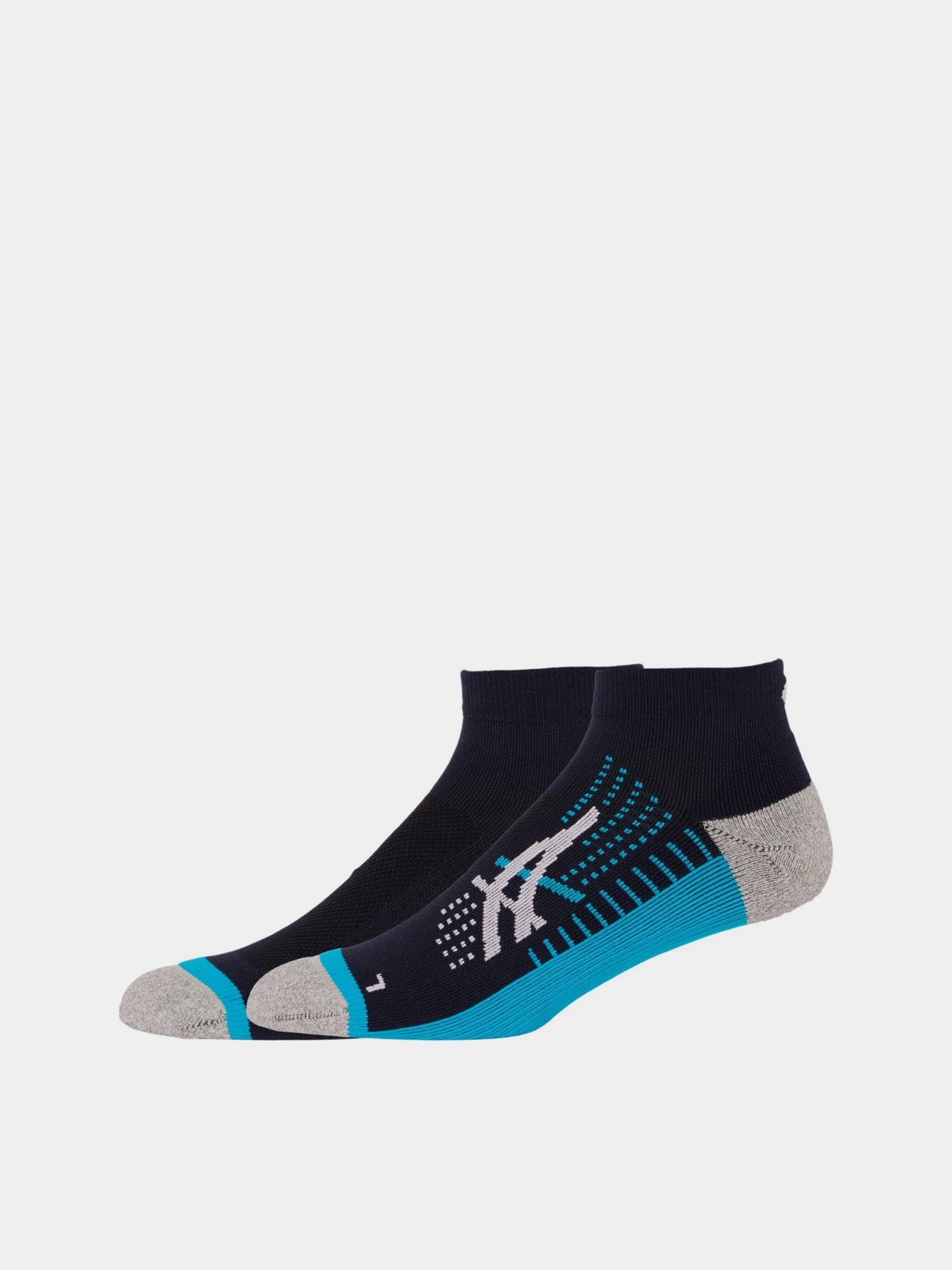 Шкарпетки та гольфи Asics Icon Run Quarter модель 3013A867-400 Синій Фото