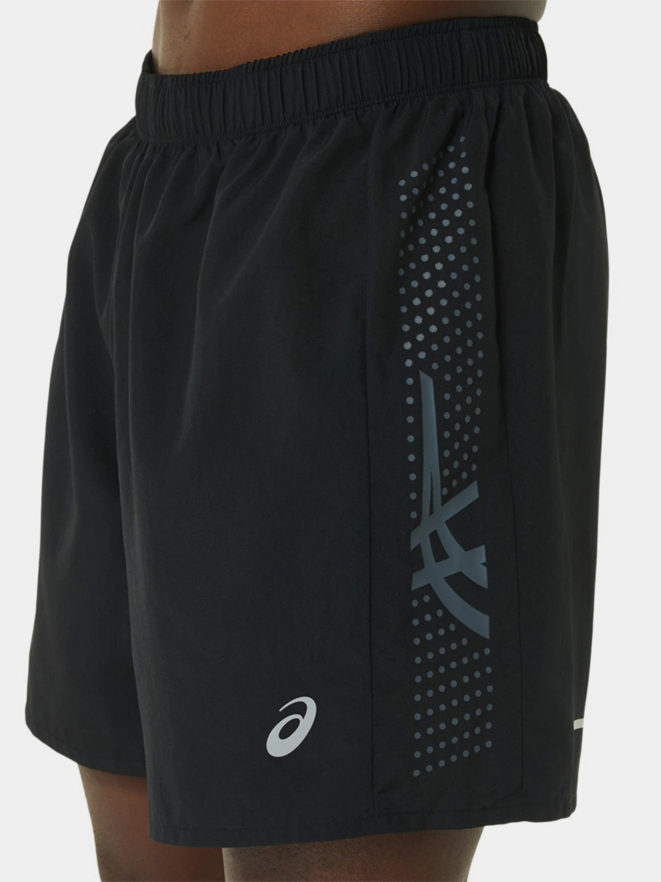 Шорти Asics Icon модель 2011C730-001 Чорний, сірий Шорти Asics Icon модель 2011C730-001 Чорний, сірий Фото