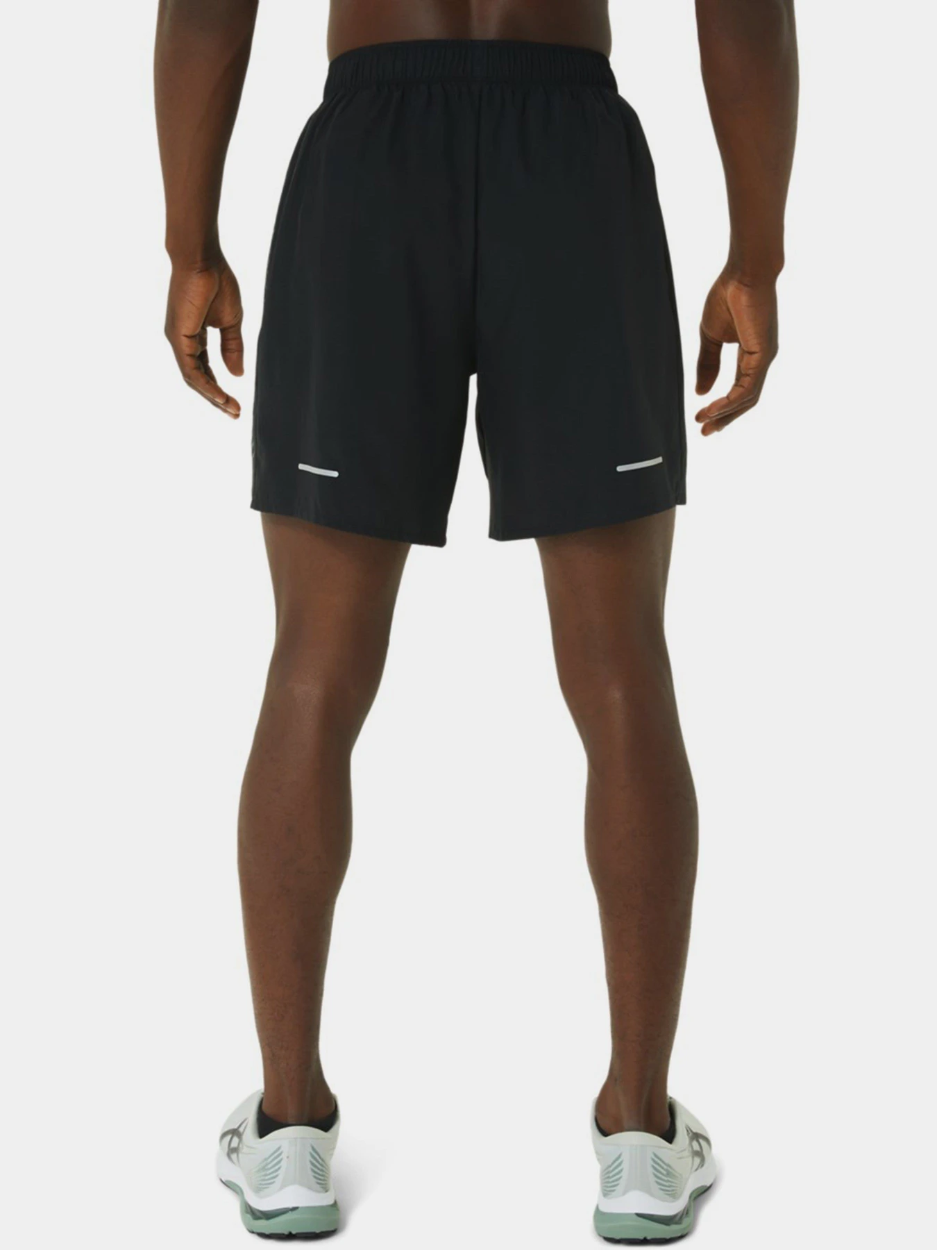 Шорти Asics Icon модель 2011C730-001 Чорний, сірий Шорти Asics Icon модель 2011C730-001 Чорний, сірий Фото
