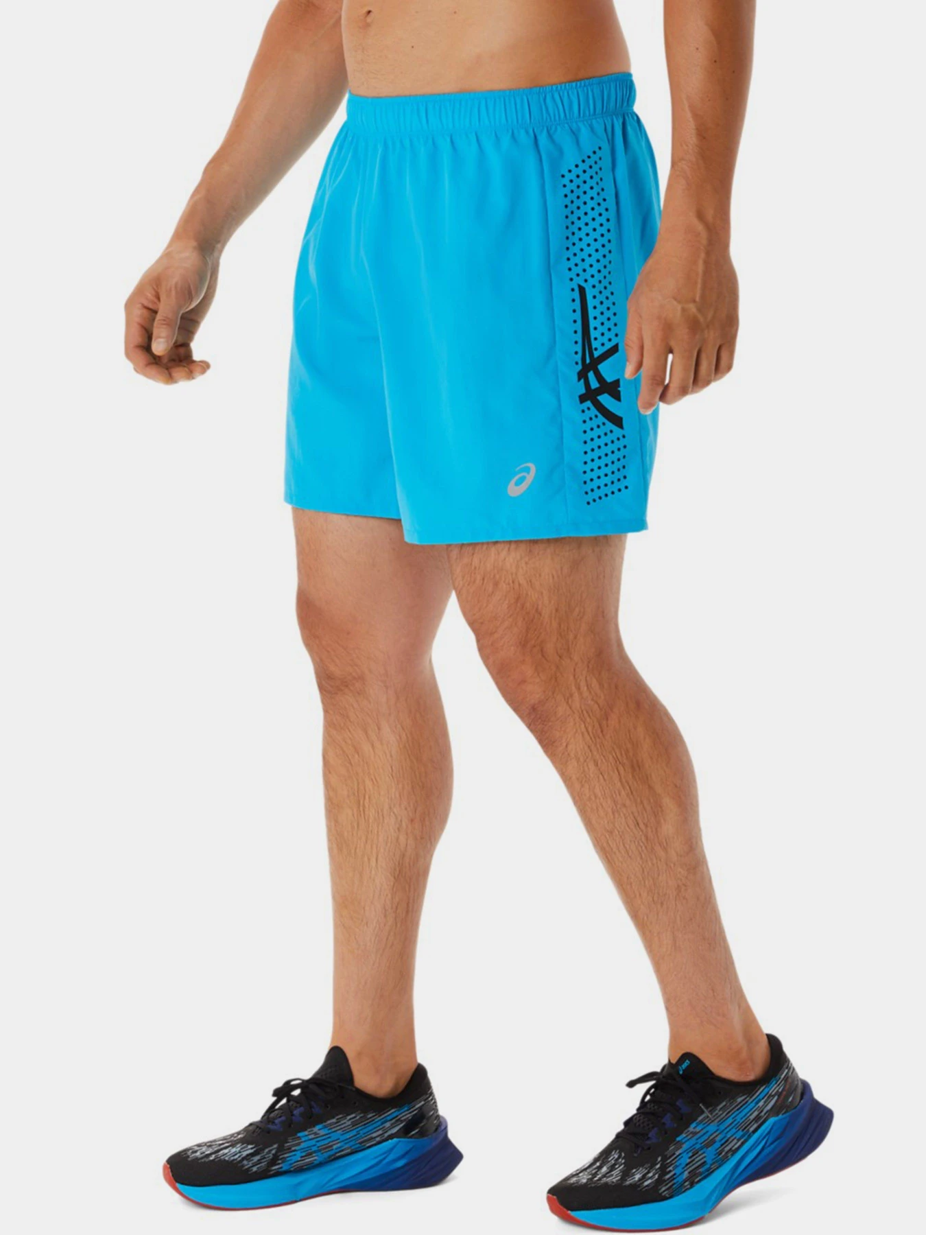 Шорты Asics Icon модель 2011C730-403 Синій, чорний Фото