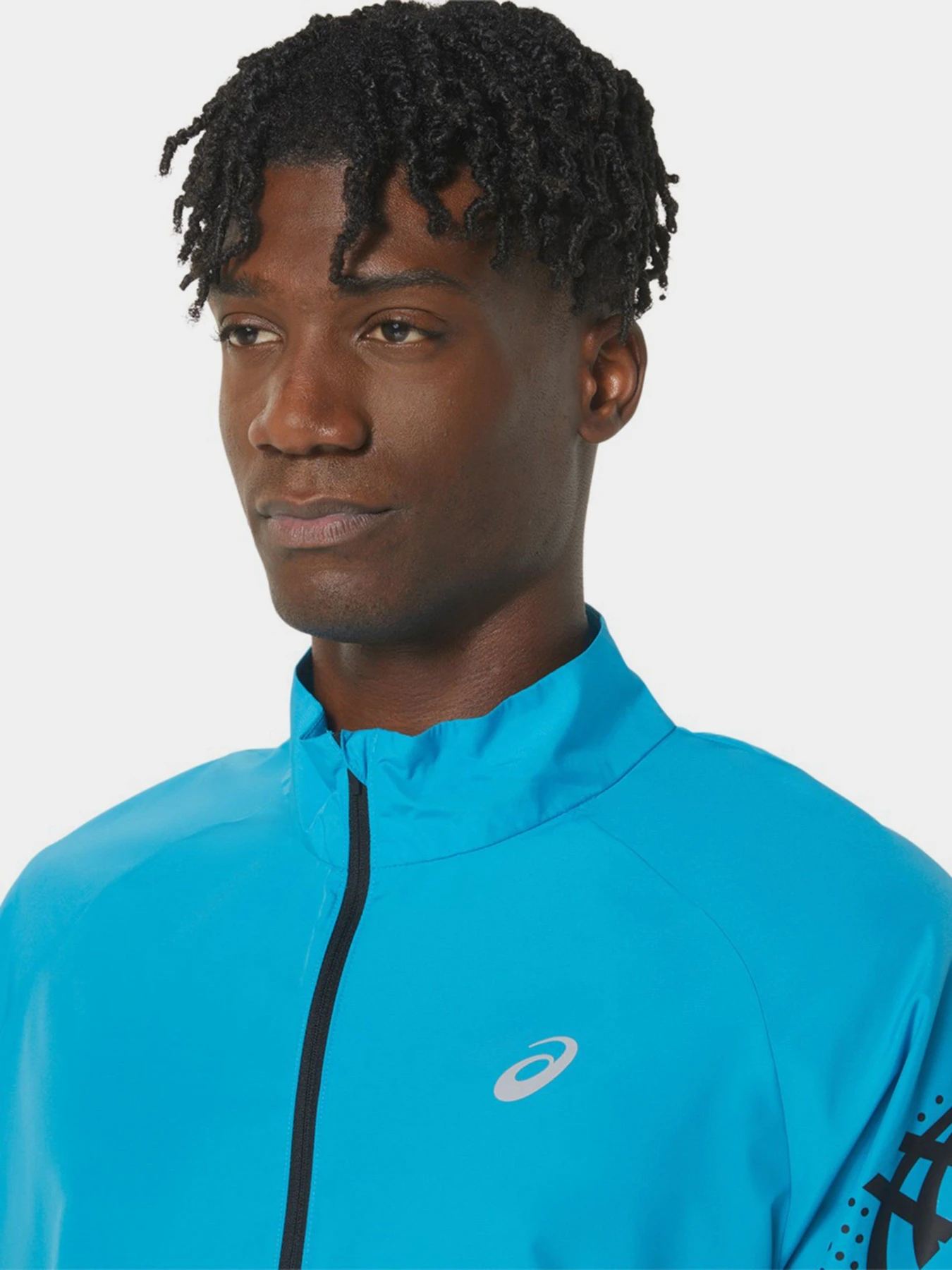 Куртки и дубленки Asics Icon модель 2011C733-403 Синій Куртки и дубленки Asics Icon модель 2011C733-403 Синій Фото