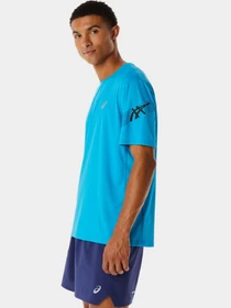 Футболки и поло Asics Icon Ss модель 2011C734-403 Синій, чорний Фото