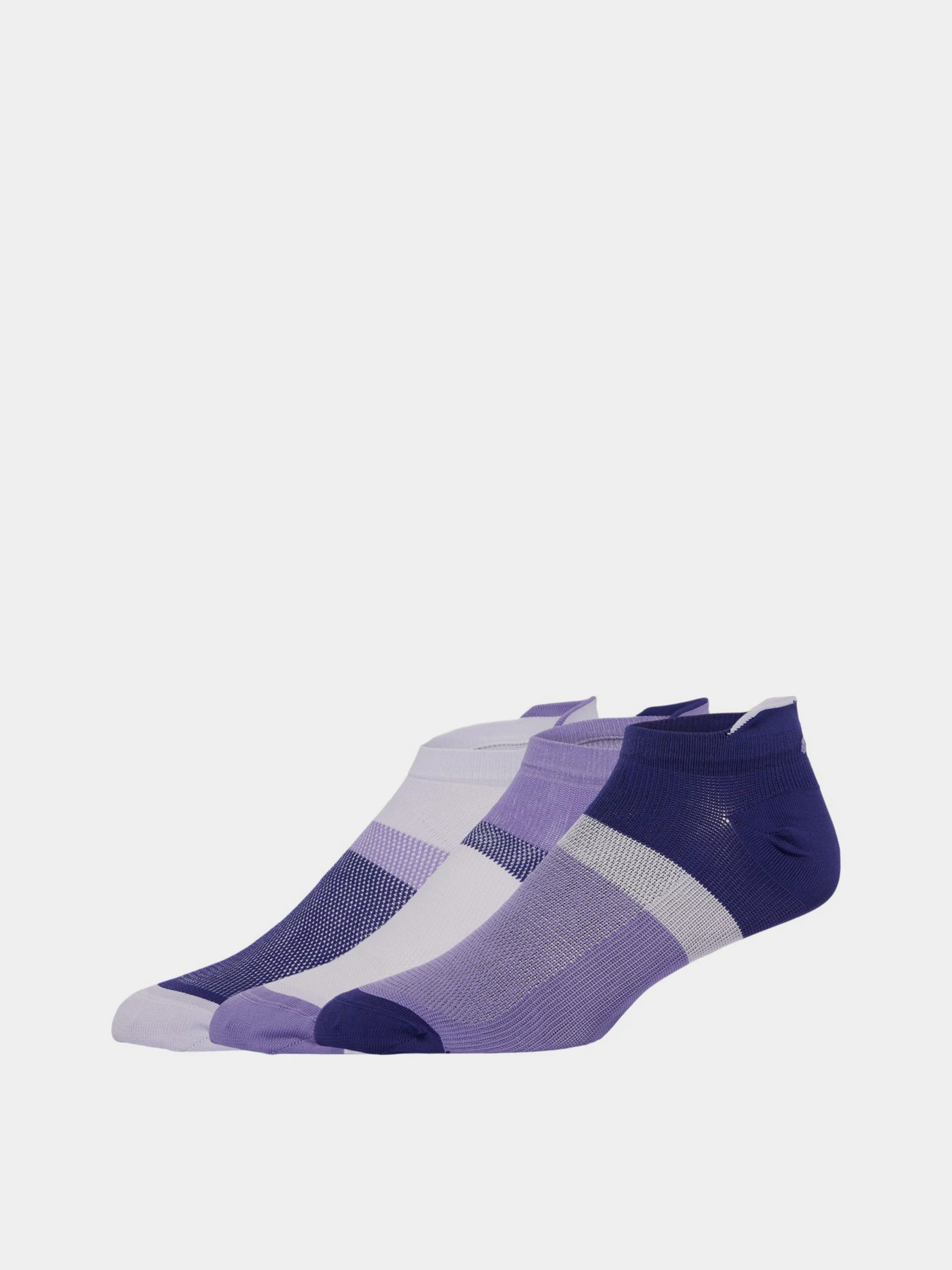 Шкарпетки та гольфи Asics 3ppk Color Block Ankle модель 3033B560-500 Фіолетовий Шкарпетки та гольфи Asics 3ppk Color Block Ankle модель 3033B560-500 Фіолетовий Фото