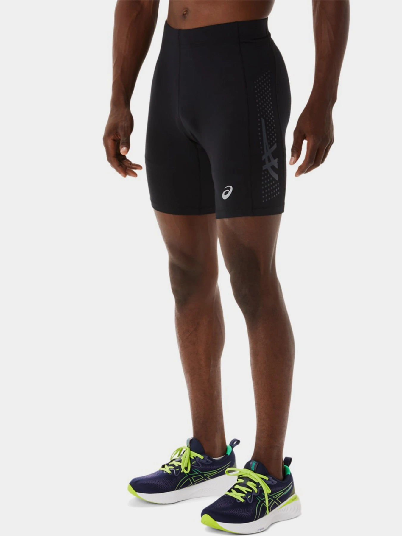 Шорты Asics Icon Sprinter модель 2011C810-001 Чорний, сірий Фото