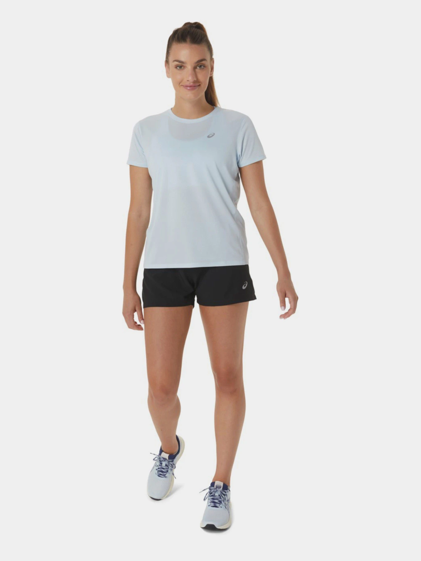 Футболки і поло Asics Core Ss модель 2012C335-404 Блакитний Футболки і поло Asics Core Ss модель 2012C335-404 Блакитний Фото