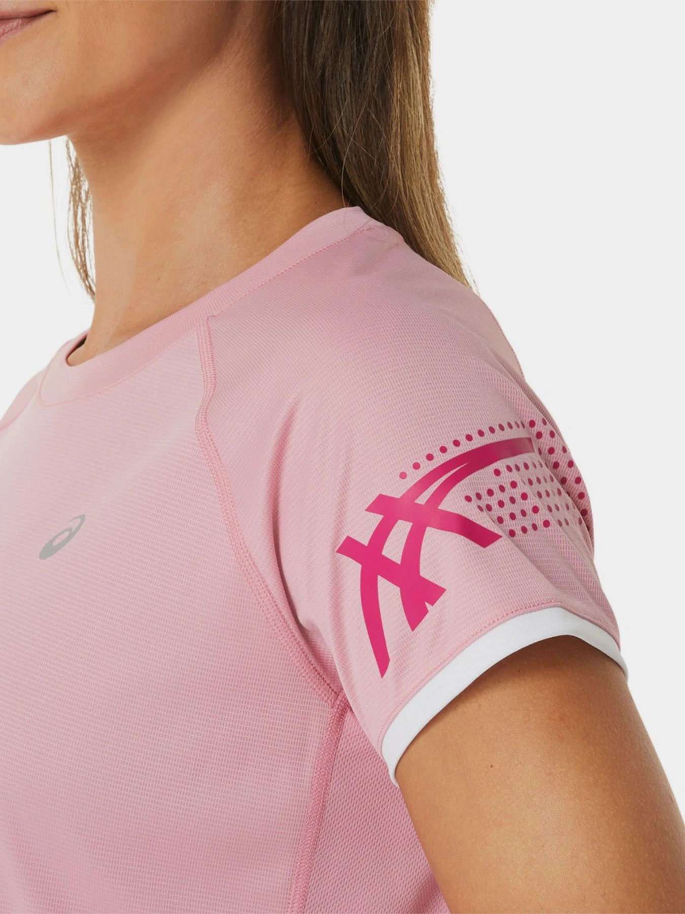 Футболки і поло Asics Icon модель 2012C741-705 Рожевий Футболки і поло Asics Icon модель 2012C741-705 Рожевий Фото