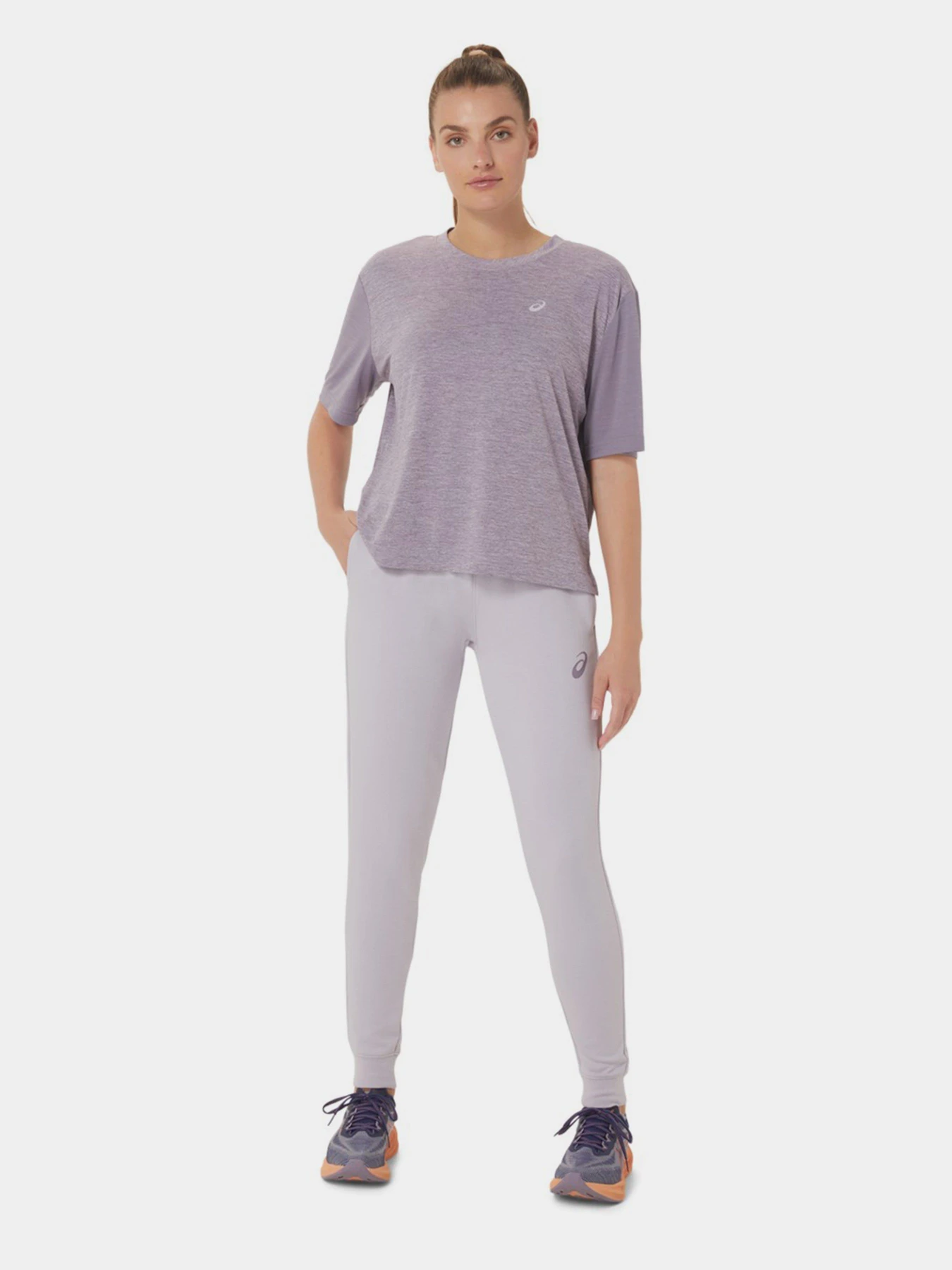 Брюки Asics Big Logo Sweat модель 2032A982-504 Фіолетовий Фото