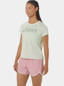 Футболки і поло Asics Big Logo III модель 2032C411-302 Зелений, сірий Фото
