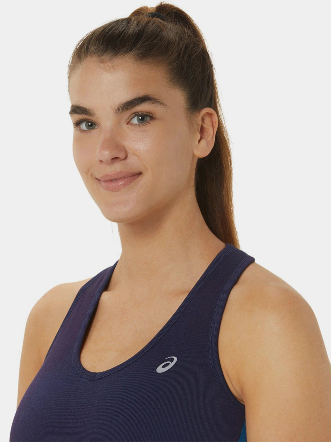 Футболки і поло Asics Nagino Seamless модель 2032C682-400 Синій Футболки і поло Asics Nagino Seamless модель 2032C682-400 Синій Фото