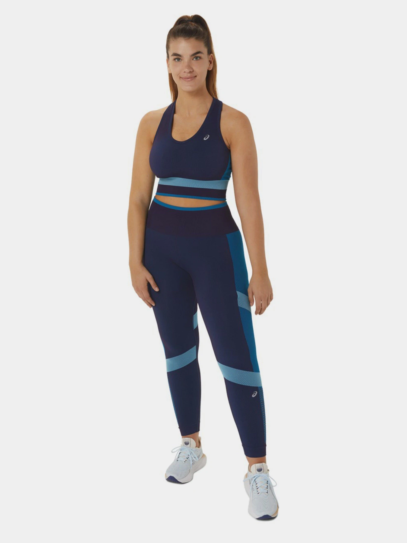 Футболки і поло Asics Nagino Seamless модель 2032C682-400 Синій Футболки і поло Asics Nagino Seamless модель 2032C682-400 Синій Фото