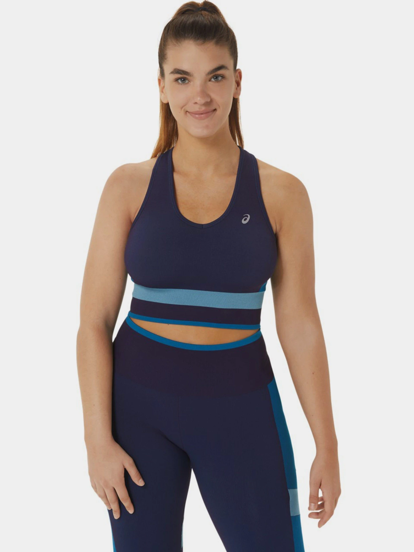 Футболки і поло Asics Nagino Seamless модель 2032C682-400 Синій Футболки і поло Asics Nagino Seamless модель 2032C682-400 Синій Фото