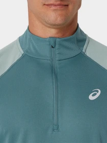 Худі та світшоти Asics Icon Ls 1/2 Zip модель 2011C732-401 Зелений Фото