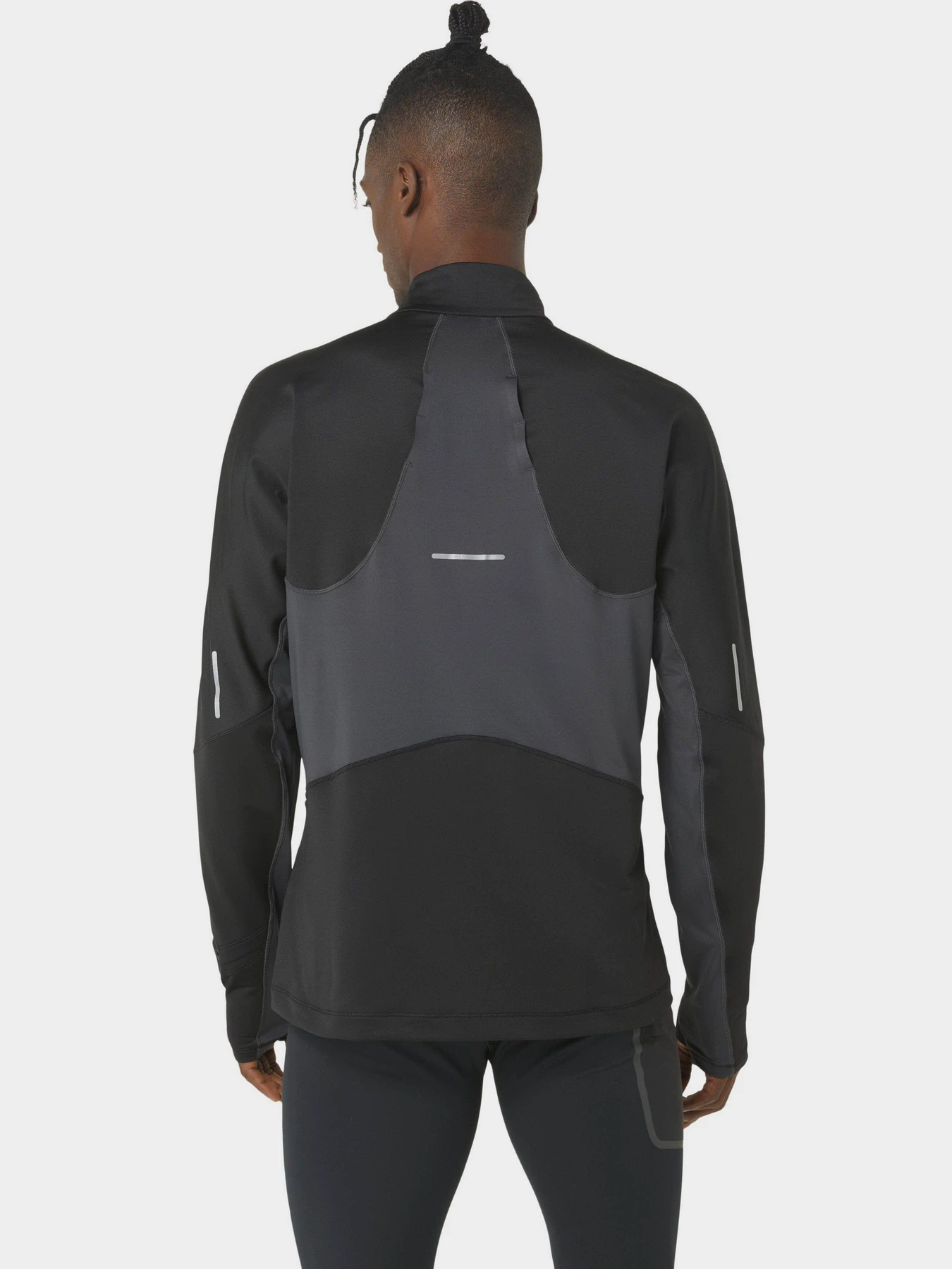 Худи и свитшоты Asics Winter Run 1/2 Zip Mid Layer модель 2011C882-001 Чорний, сірий Худи и свитшоты Asics Winter Run 1/2 Zip Mid Layer модель 2011C882-001 Чорний, сірий Фото