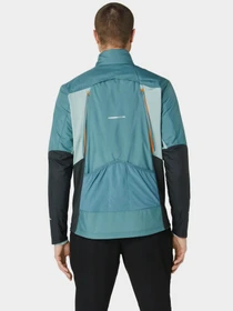 Куртки та дублянки Asics Winter Run модель 2011C883-400 Бірюзовий, сірий Фото