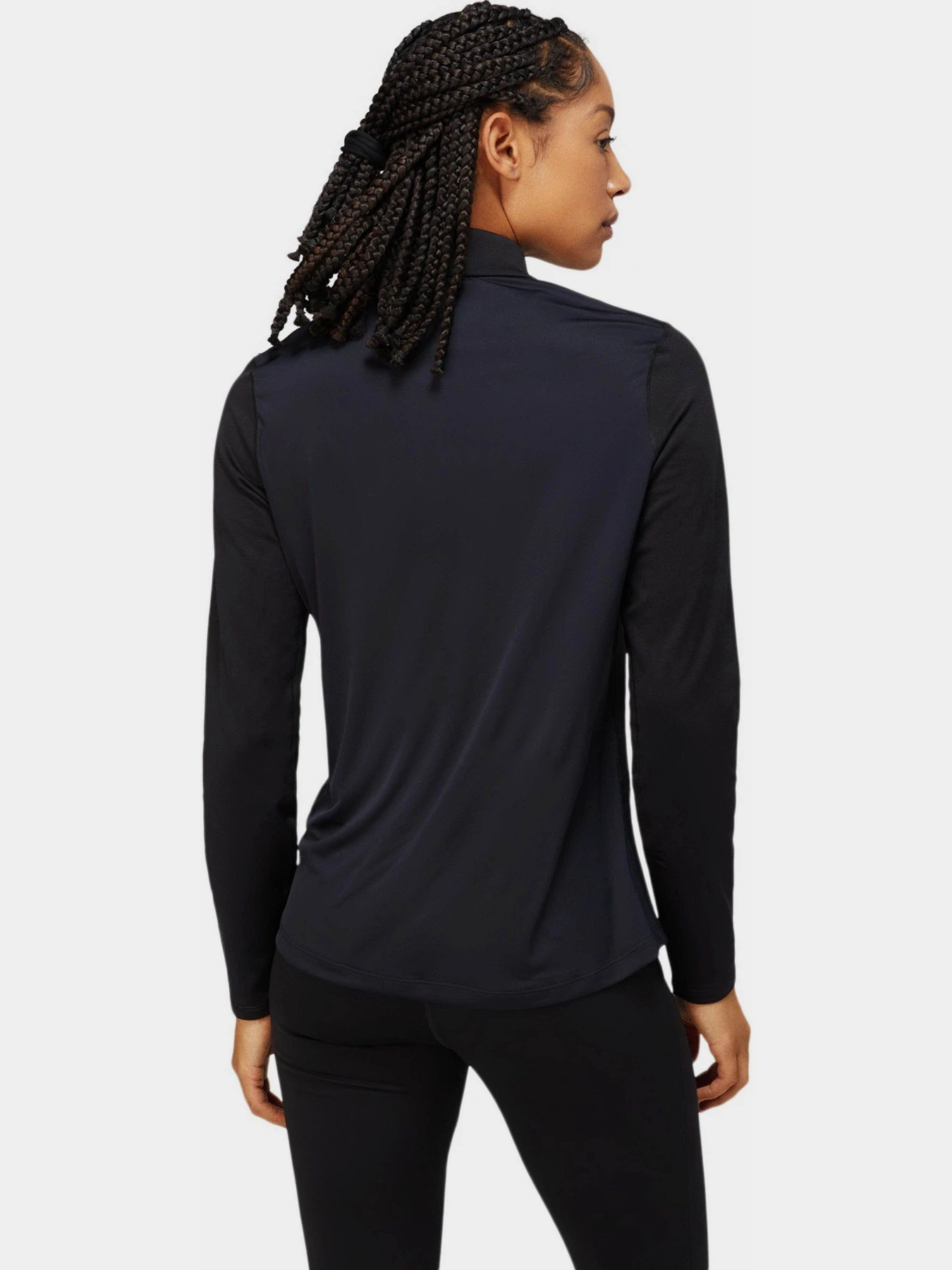 Худі та світшоти Asics Core Ls 1/2 Zip Winter модель 2012C343-001 Чорний Худі та світшоти Asics Core Ls 1/2 Zip Winter модель 2012C343-001 Чорний Фото