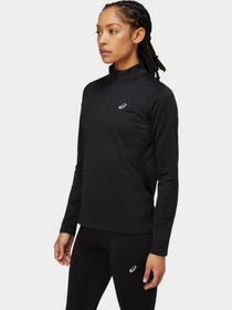 Худі та світшоти Asics Core Ls 1/2 Zip Winter модель 2012C343-001 Чорний Фото