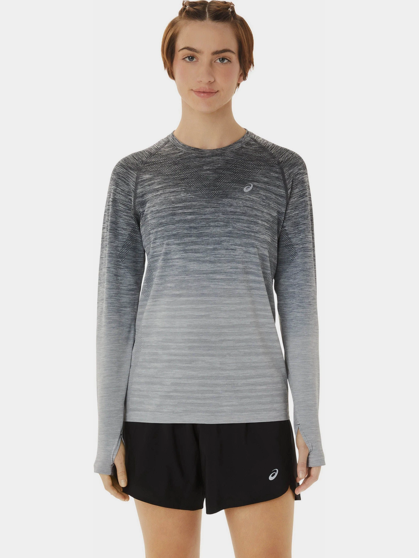 Худи и свитшоты Asics Seamless модель 2012C392-020 Сірий Худи и свитшоты Asics Seamless модель 2012C392-020 Сірий Фото