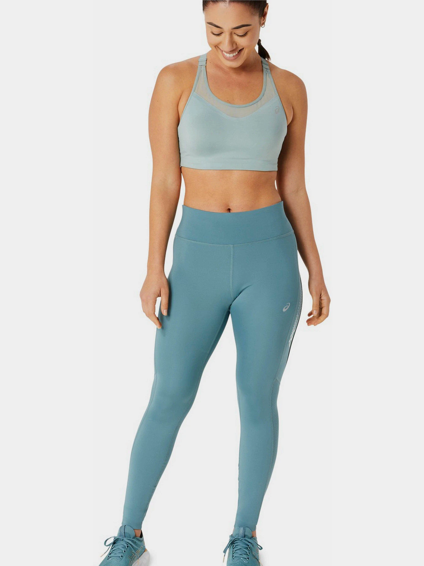 Брюки Asics Icon Tight модель 2012C739-400 Бірюзовий Фото