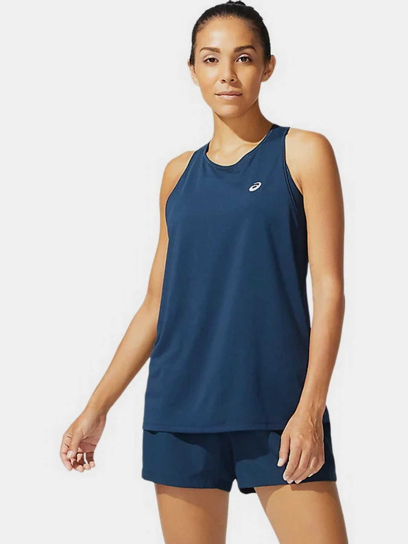 Одежда для дома и сна Asics Race Sleeveless модель 2012A787-402 Одежда для дома и сна Asics Race Sleeveless модель 2012A787-402 Фото