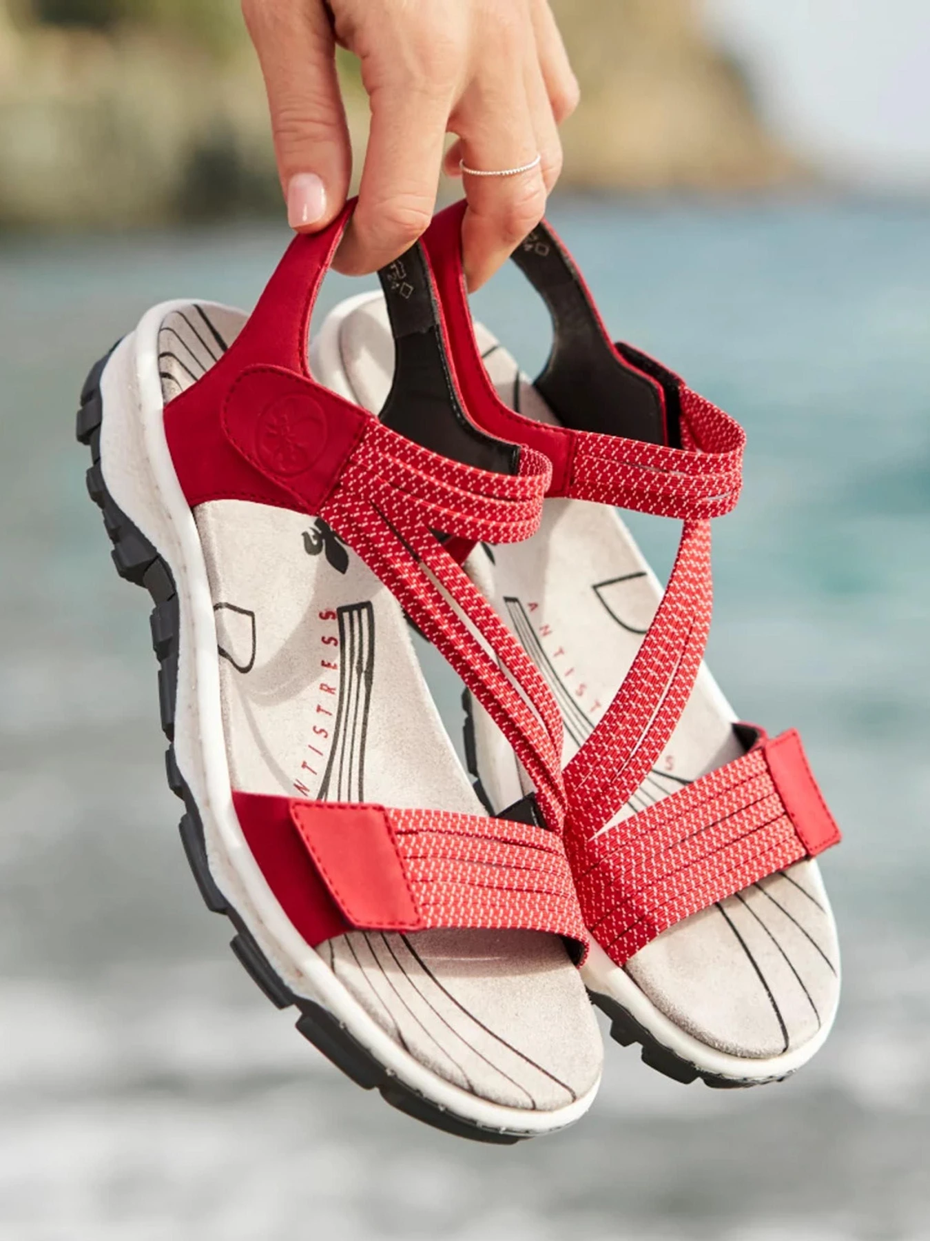 Сандалии RIEKER модель 68871/33 Сандалии RIEKER модель 68871/33 Фото