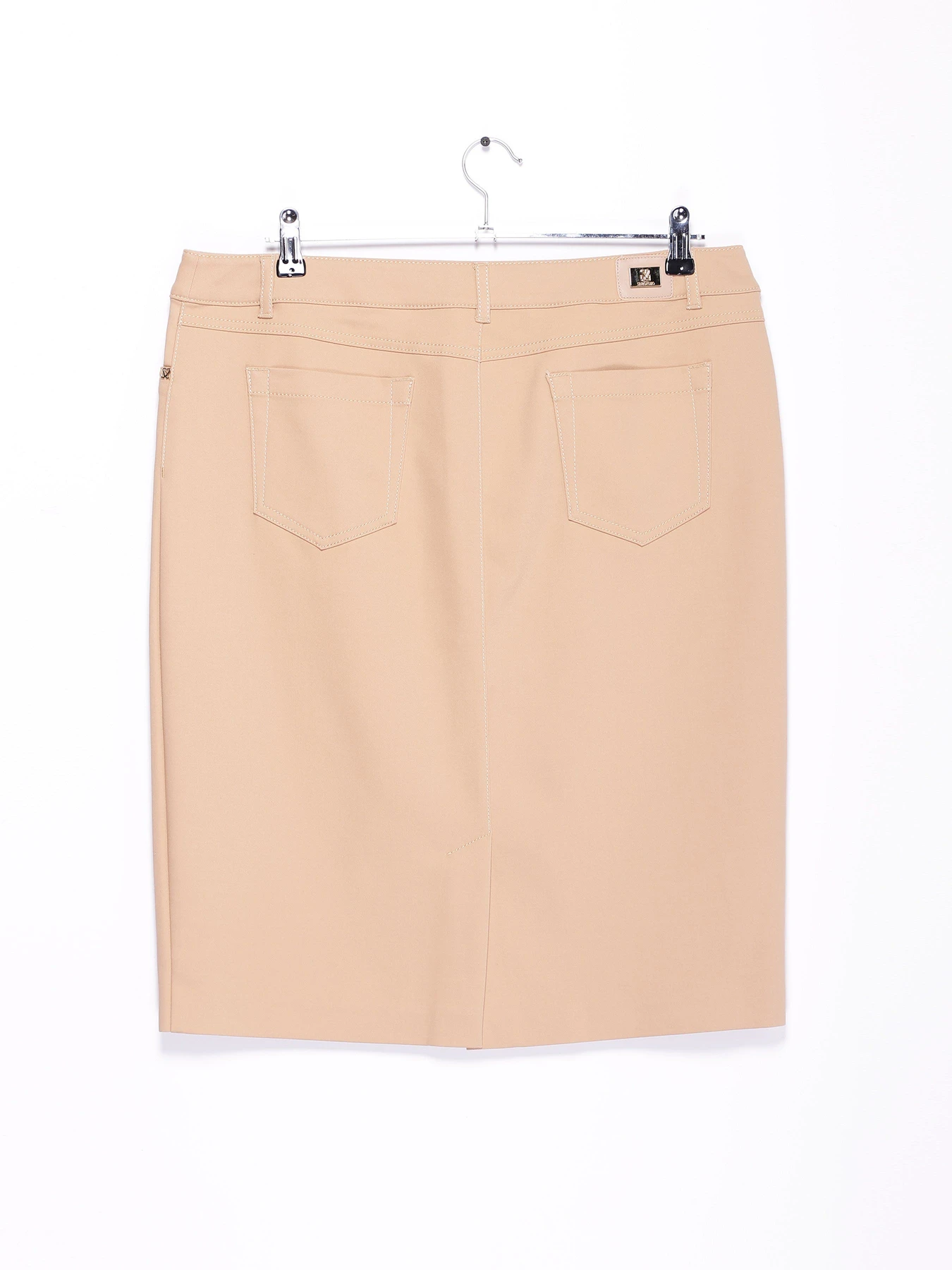 Юбки Sassofono модель A161-SF-416081 БЕЖЕВИЙ Юбки Sassofono модель A161-SF-416081 БЕЖЕВИЙ Фото