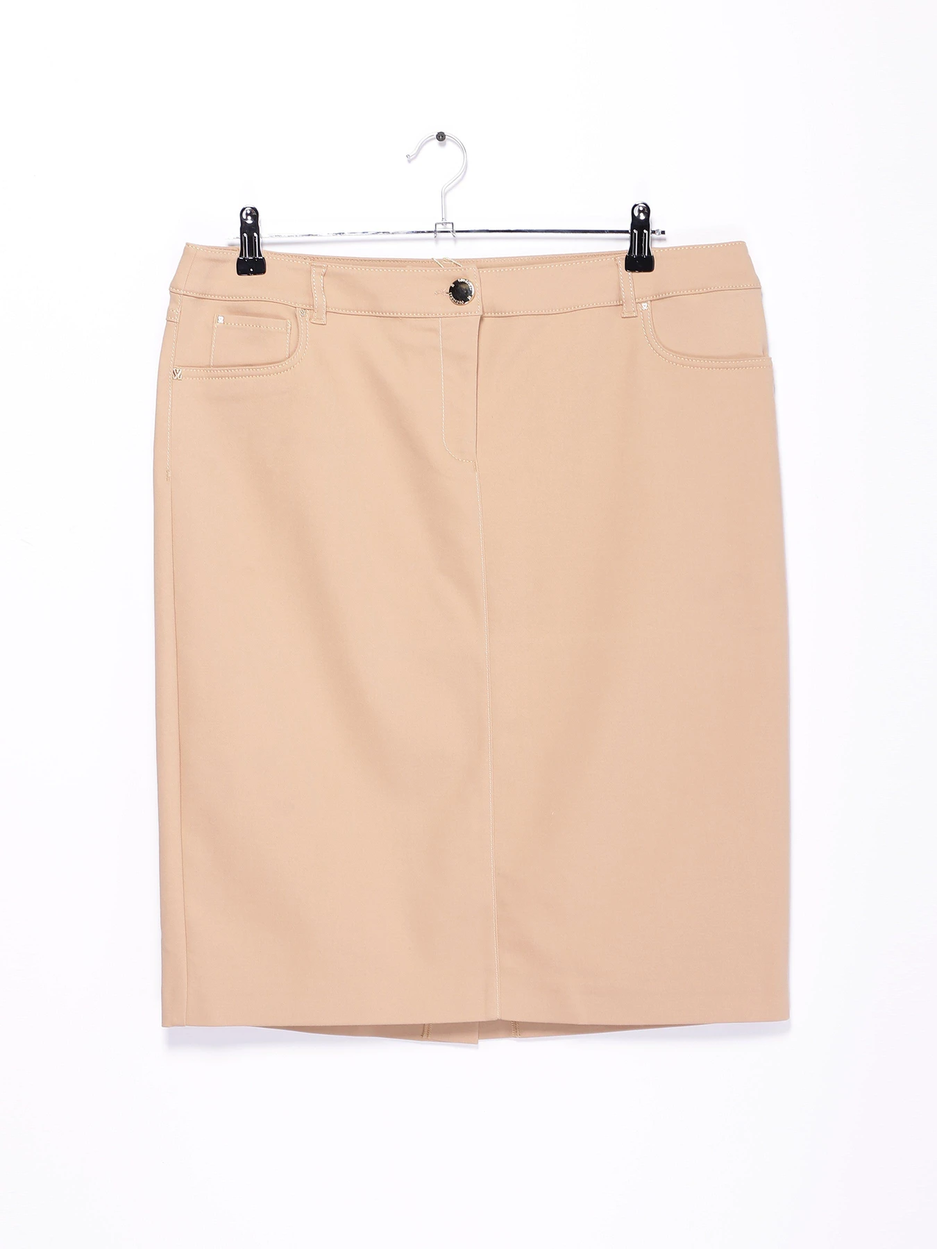Юбки Sassofono модель A161-SF-416081 БЕЖЕВИЙ Юбки Sassofono модель A161-SF-416081 БЕЖЕВИЙ Фото