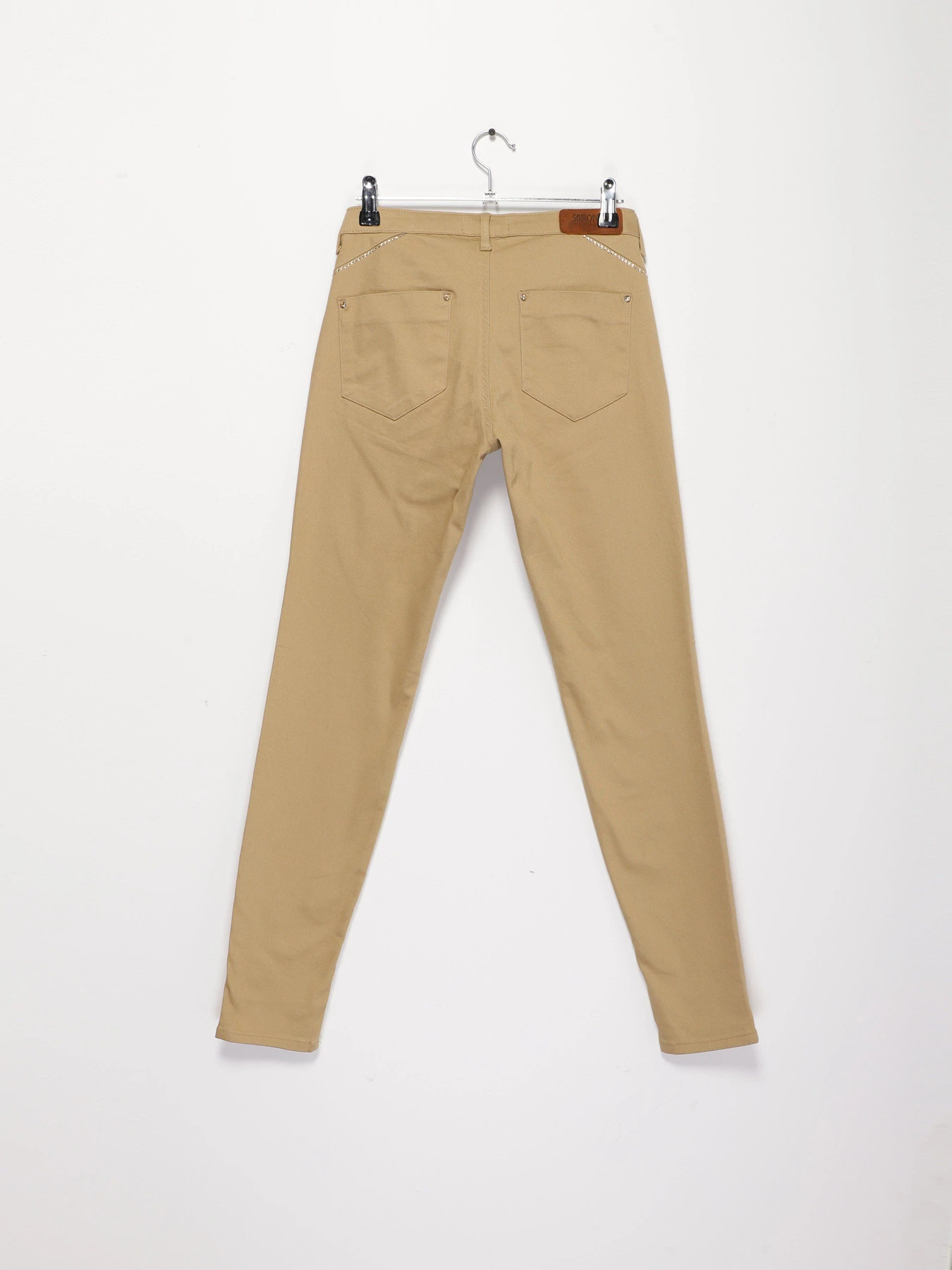 Брюки Sassofono модель A182-SF-100011-1 БЕЖЕВИЙ Брюки Sassofono модель A182-SF-100011-1 БЕЖЕВИЙ Фото
