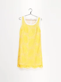 Платья Sassofono модель A182-SF-180171-1 ЖОВТИЙ Фото