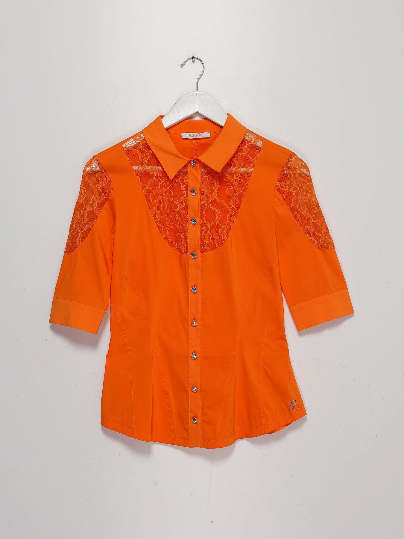 Рубашки Sassofono модель A182-SF-623151 ПОМАРАНЧЕВИЙ Рубашки Sassofono модель A182-SF-623151 ПОМАРАНЧЕВИЙ Фото