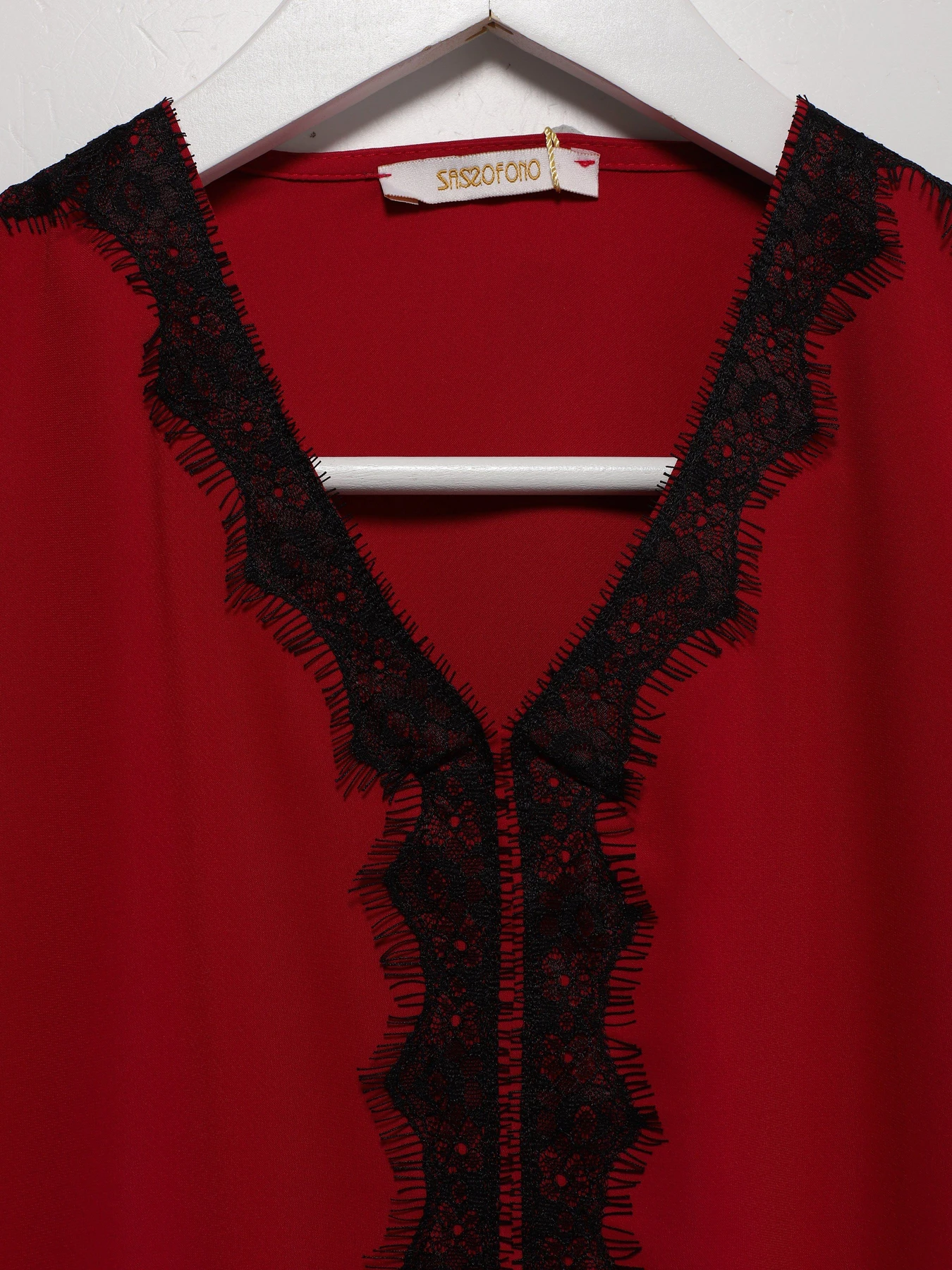 Рубашки Sassofono модель A202-SF-284111 ЧЕРВОНИЙ Рубашки Sassofono модель A202-SF-284111 ЧЕРВОНИЙ Фото