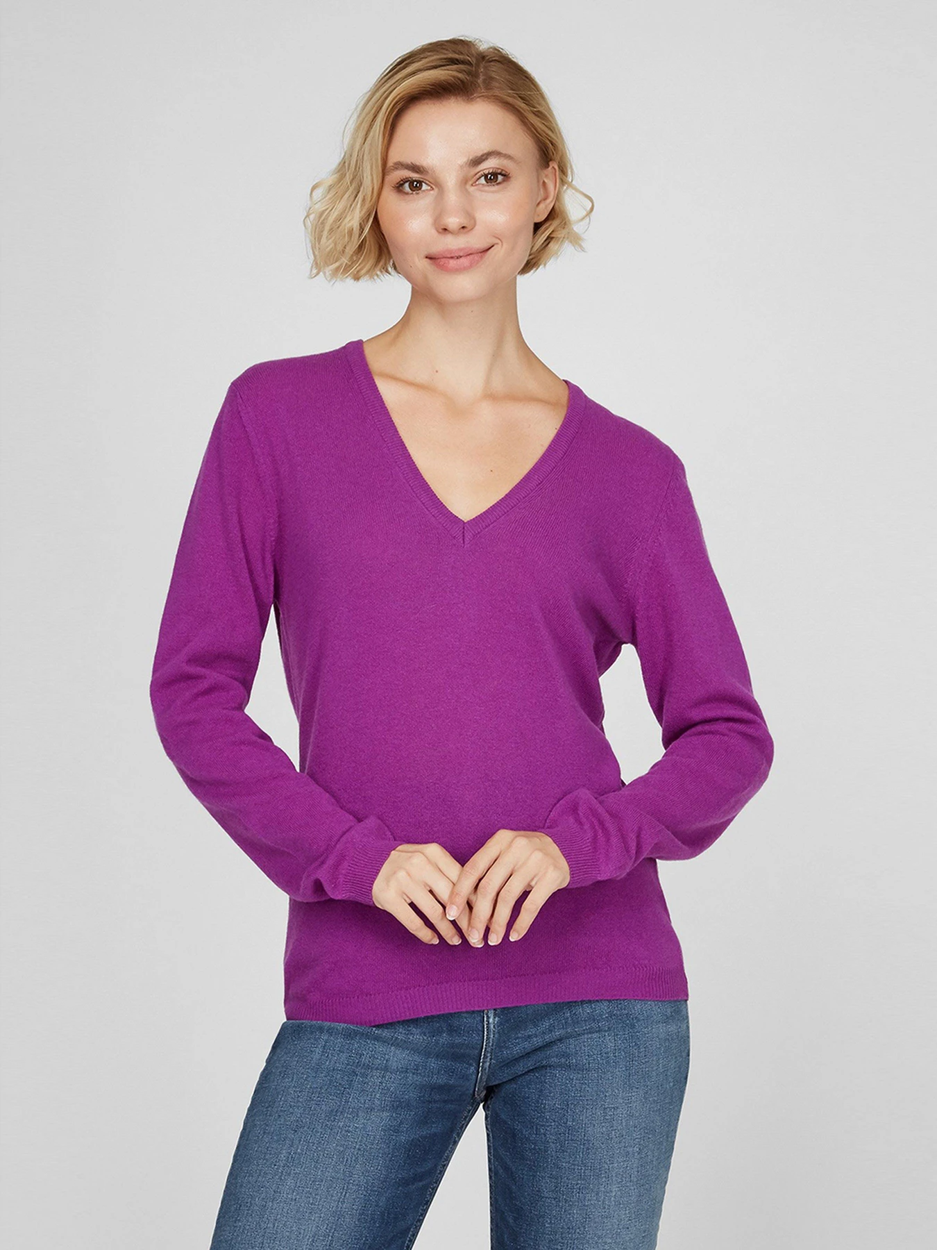 Свитры и кардиганы Sassofono модель A191-SF-461111, Фуксія Свитры и кардиганы Sassofono модель A191-SF-461111, Фуксія Фото