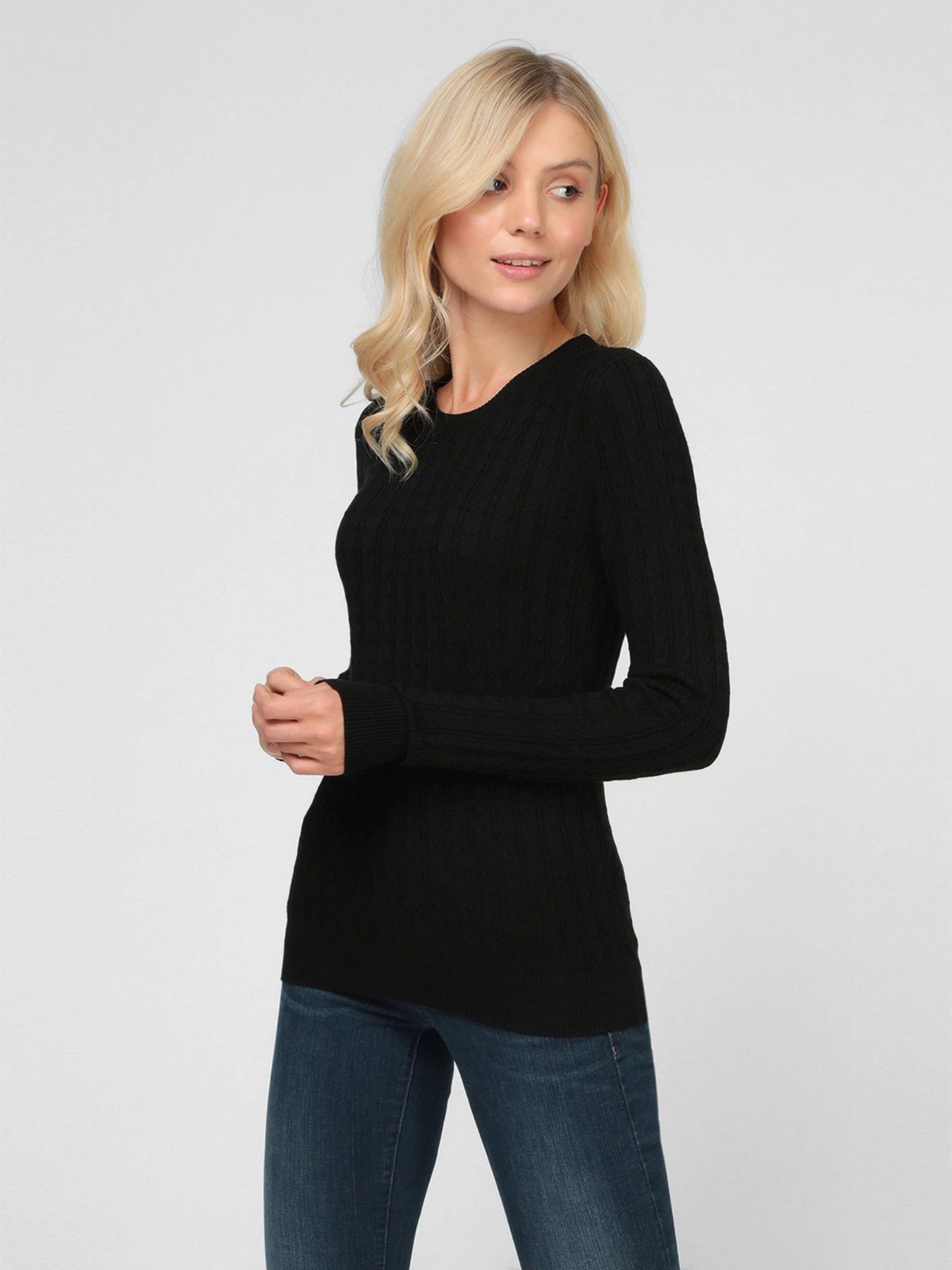 Свитры и кардиганы Sassofono модель A191-SF-472111, ЧОРНИЙ Свитры и кардиганы Sassofono модель A191-SF-472111, ЧОРНИЙ Фото