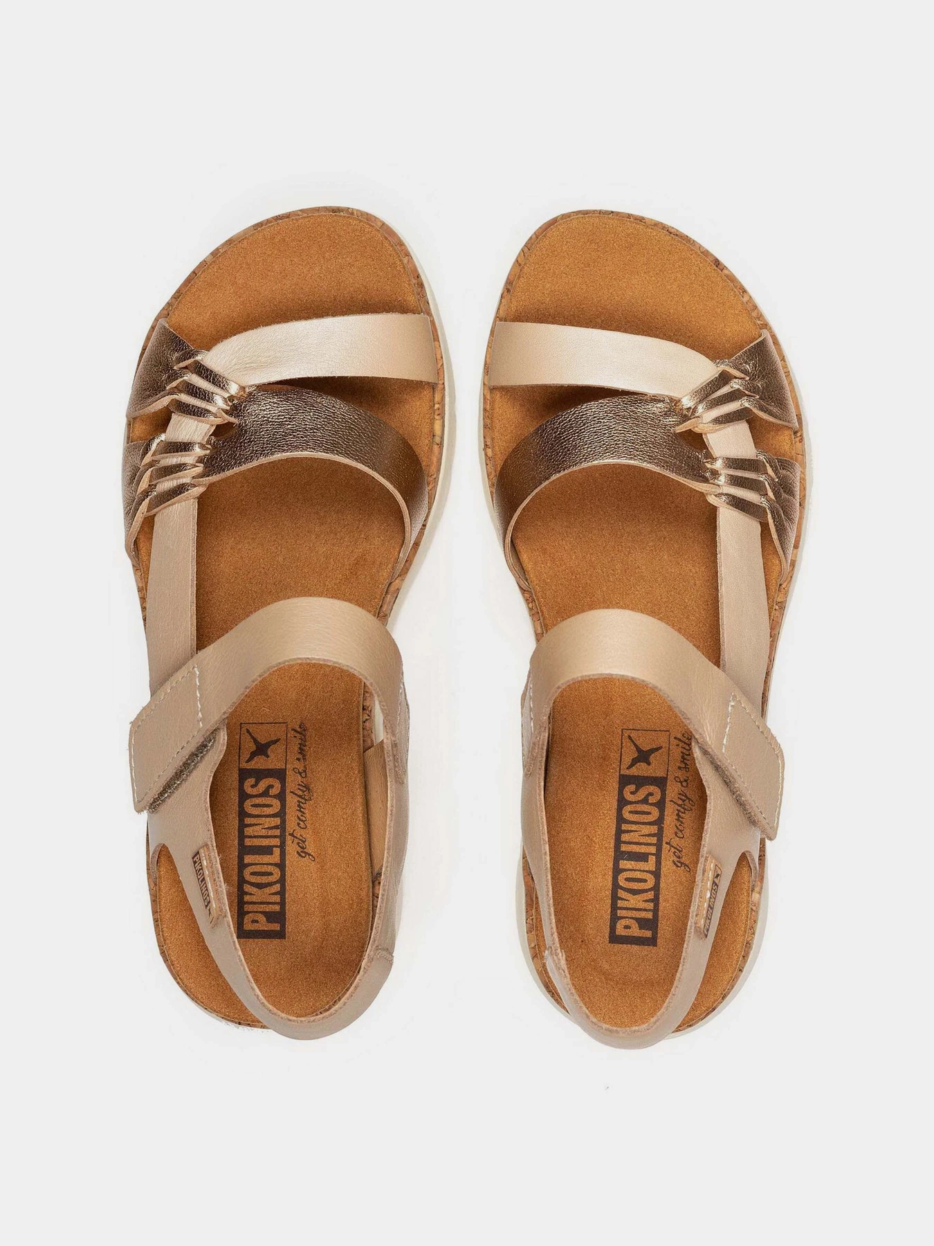 Босоножки PIKOLINOS модель W4N-0968CLC1-CHAMPAGNE Босоножки PIKOLINOS модель W4N-0968CLC1-CHAMPAGNE Фото