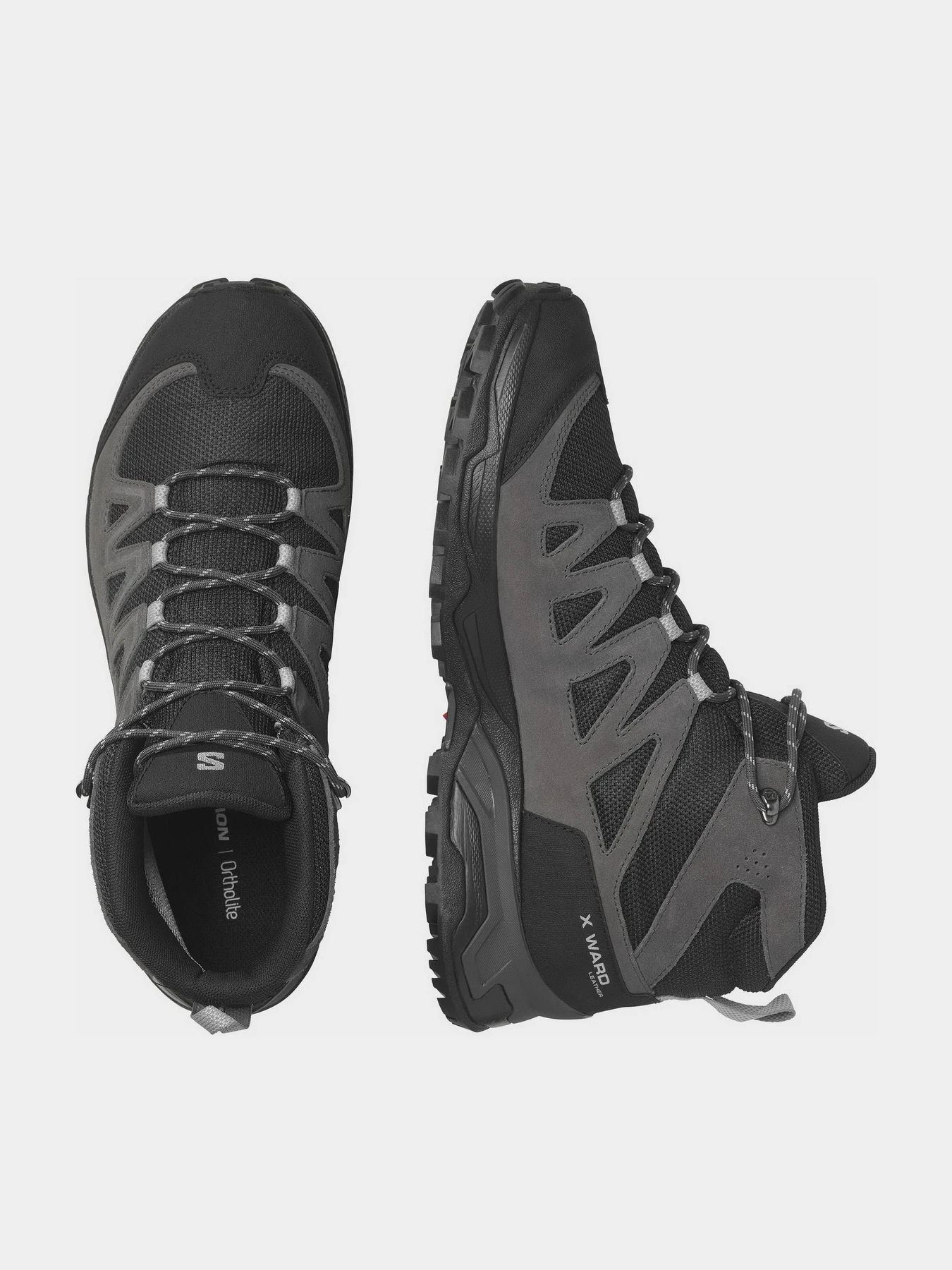 Ботинки и сапоги SALOMON X Ward Leather Mid GORE-TEX модель L47181700 Ботинки и сапоги SALOMON X Ward Leather Mid GORE-TEX модель L47181700 Фото