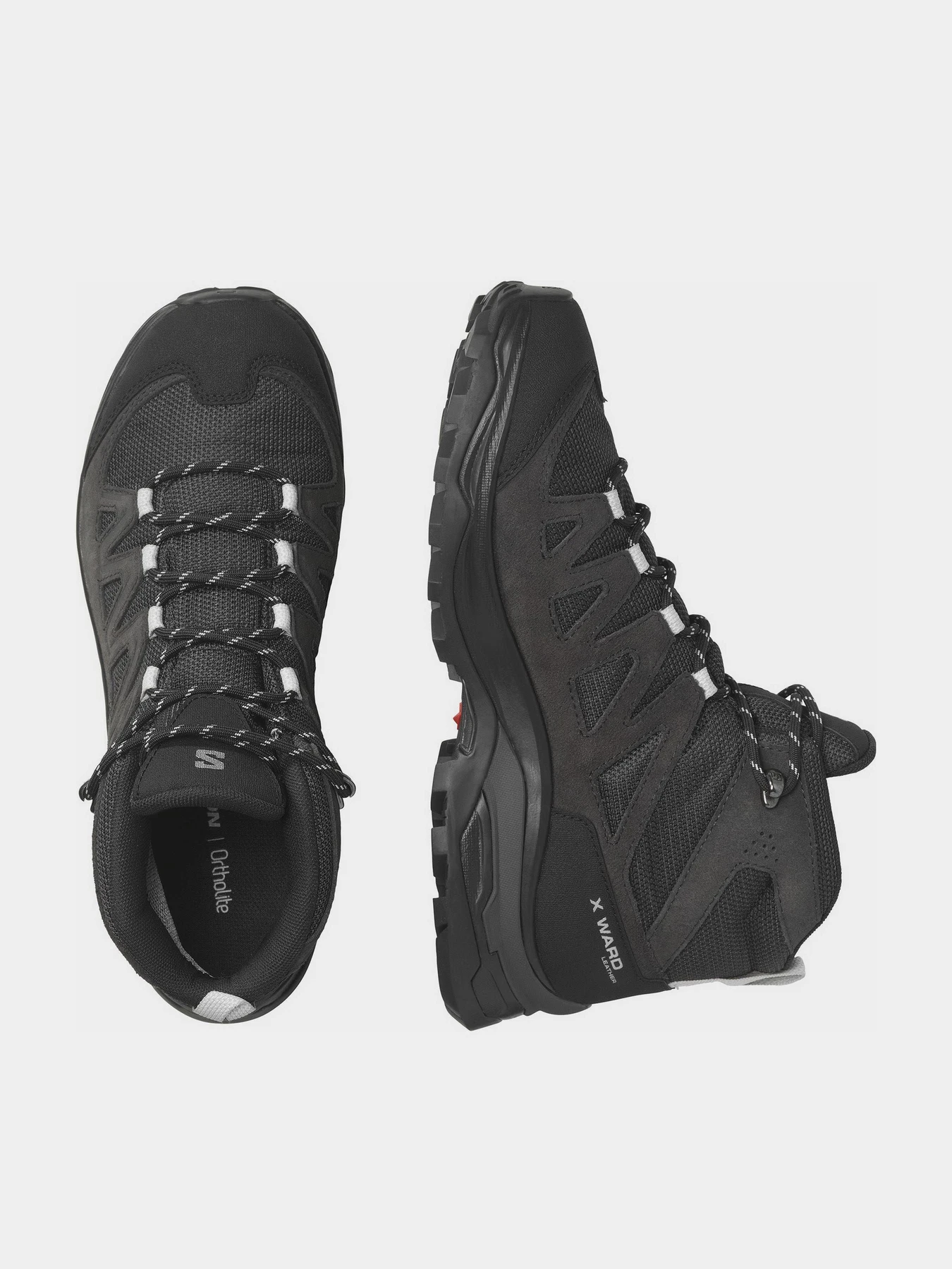 Черевики та чоботи SALOMON X Ward Leather Mid GORE-TEX модель L47181900 Черевики та чоботи SALOMON X Ward Leather Mid GORE-TEX модель L47181900 Фото