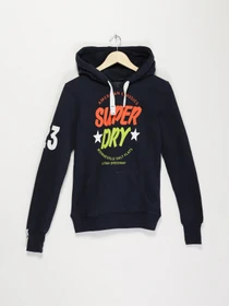 Худі та світшоти Superdry модель RN1276857_т.синій комб. Фото
