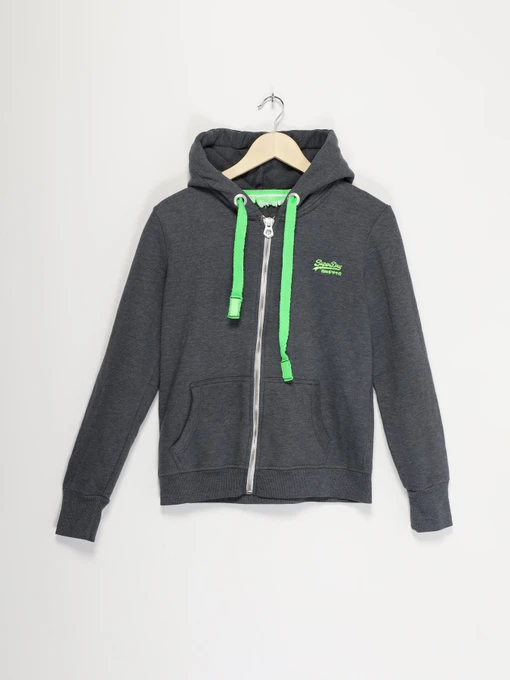 Худі та світшоти Superdry модель RN1276860_синій з салатовим Фото