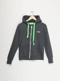 Худі та світшоти Superdry модель RN1276860_синій з салатовим Фото