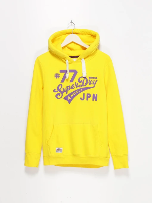 Худи и свитшоты Superdry модель RN127685_жовтий з фіолетовим Фото